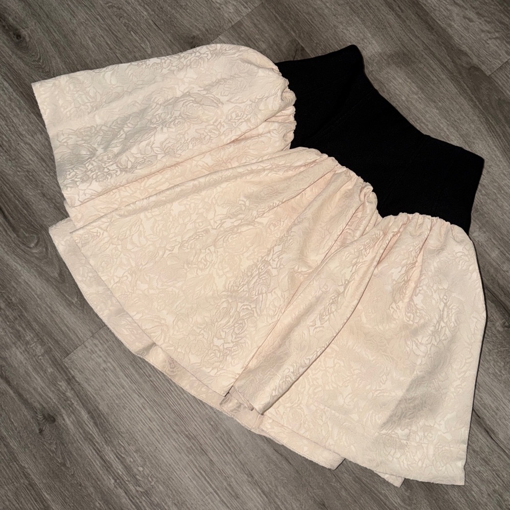 Maeve Basque waist knit Jacquard mini skirt - Picture 6 of 11